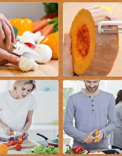 Multifunctional Stainless Steel Fruit Knife Peeler